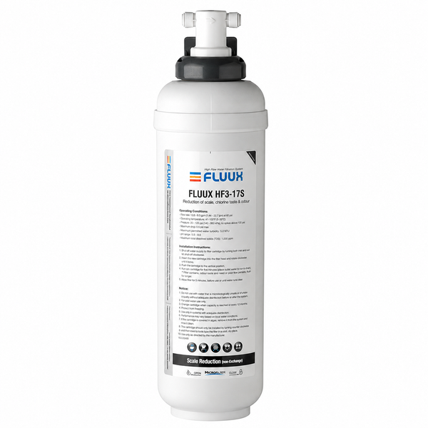 Filtru de apă FLUUX HF3-17S – Filtrare standard + anti-calcar 98.000L