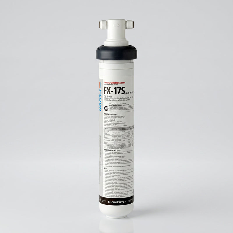 Filtru de apă FLUUX FX-17S – Ultrafiltrare + protecție anti-calcar 72.000L