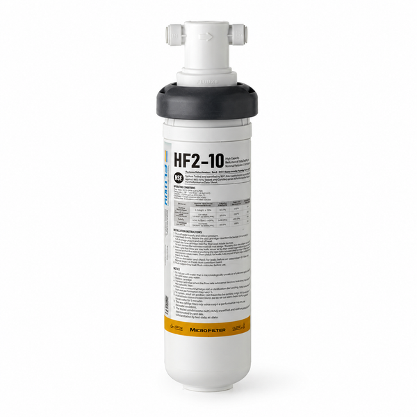 Filtru de apă FLUUX HF2-10 – Filtrare 0,5µm certificat NSF