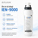 Filtru anti-calcar FLUUX IEN-9000 – Dedurizare schimb ionic capacitate maximă