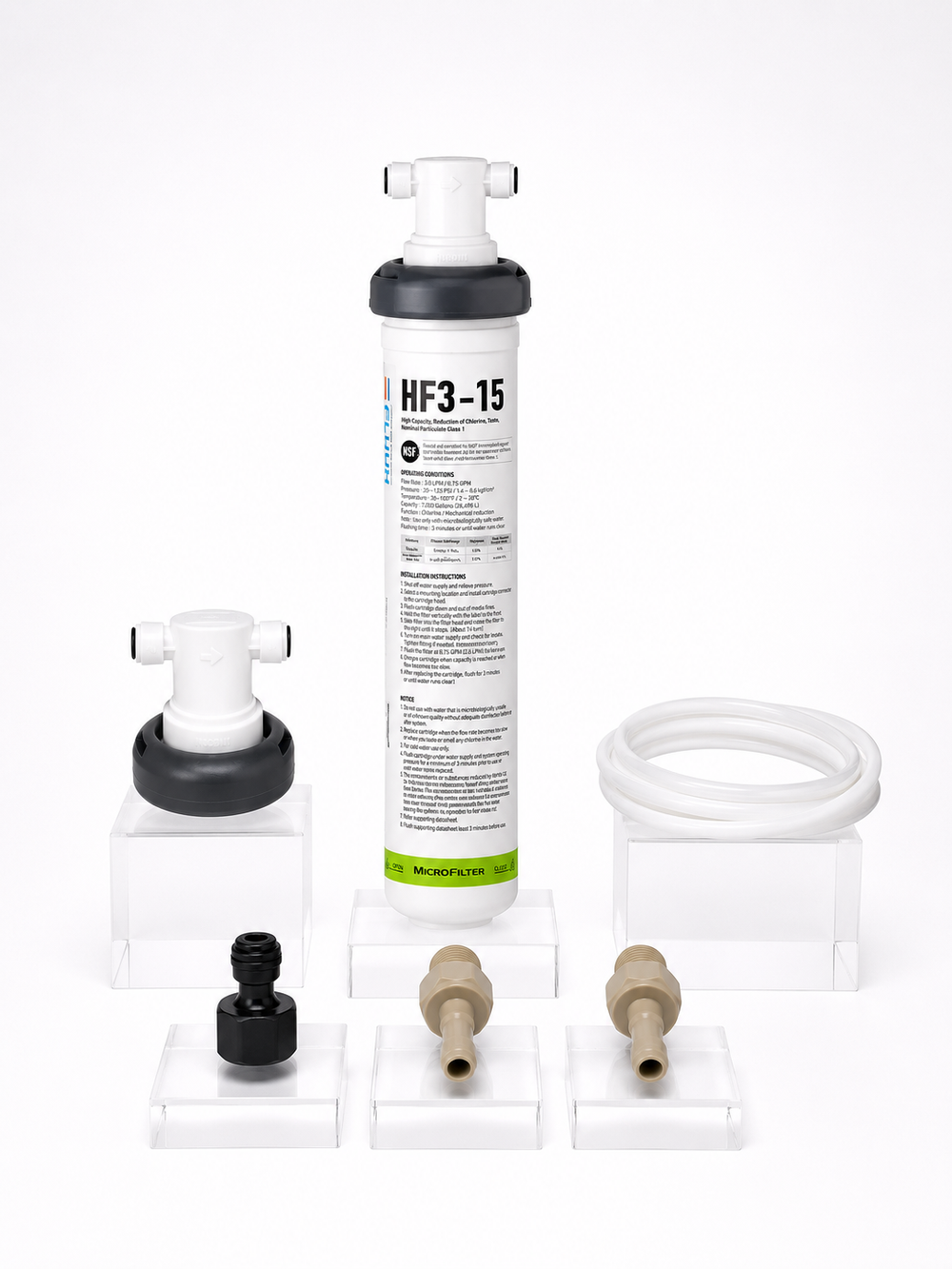 Filtru apă potabilă FLUUX HF3-15